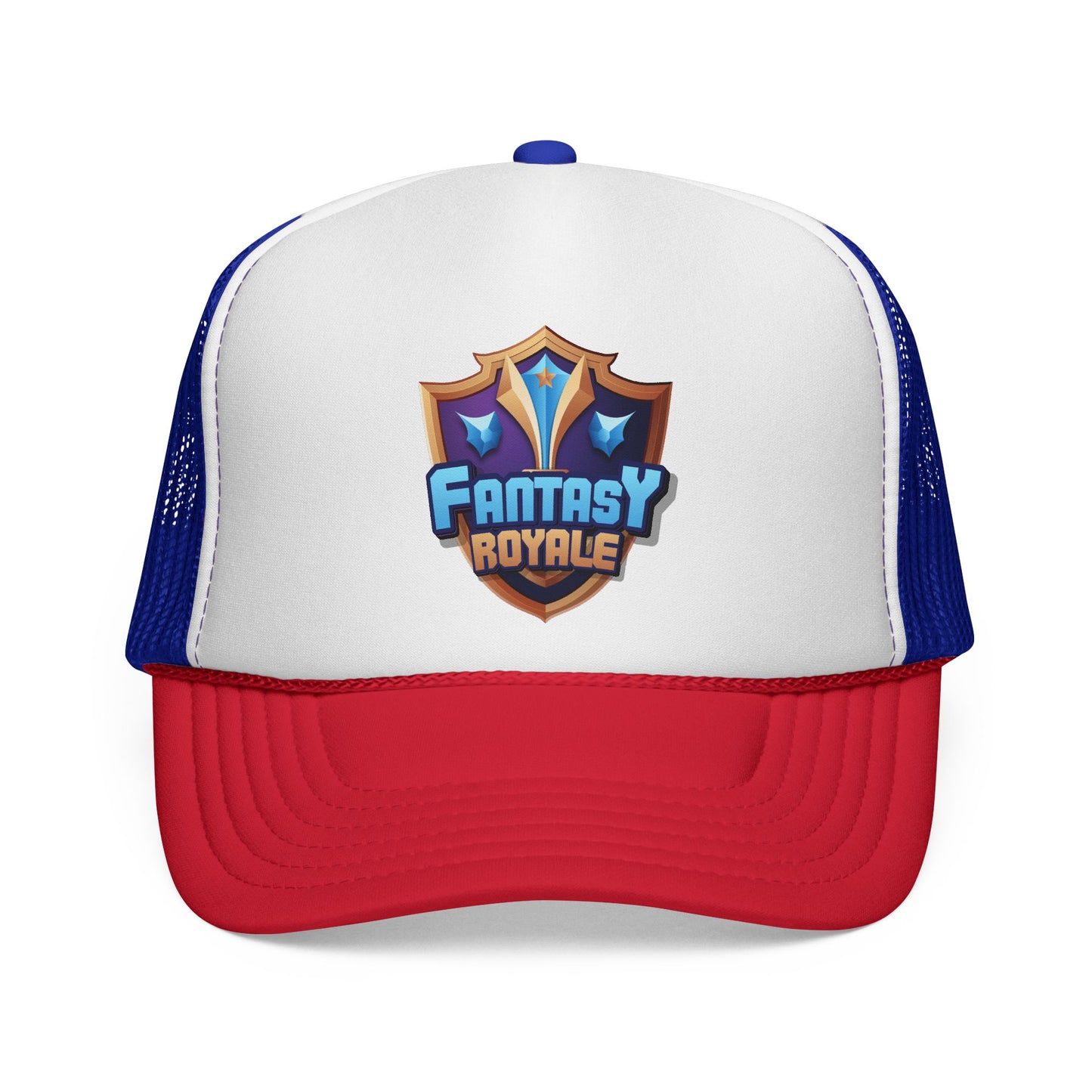 Fantasy Royale Trucker Cap — Gaming Logo Mesh Hat