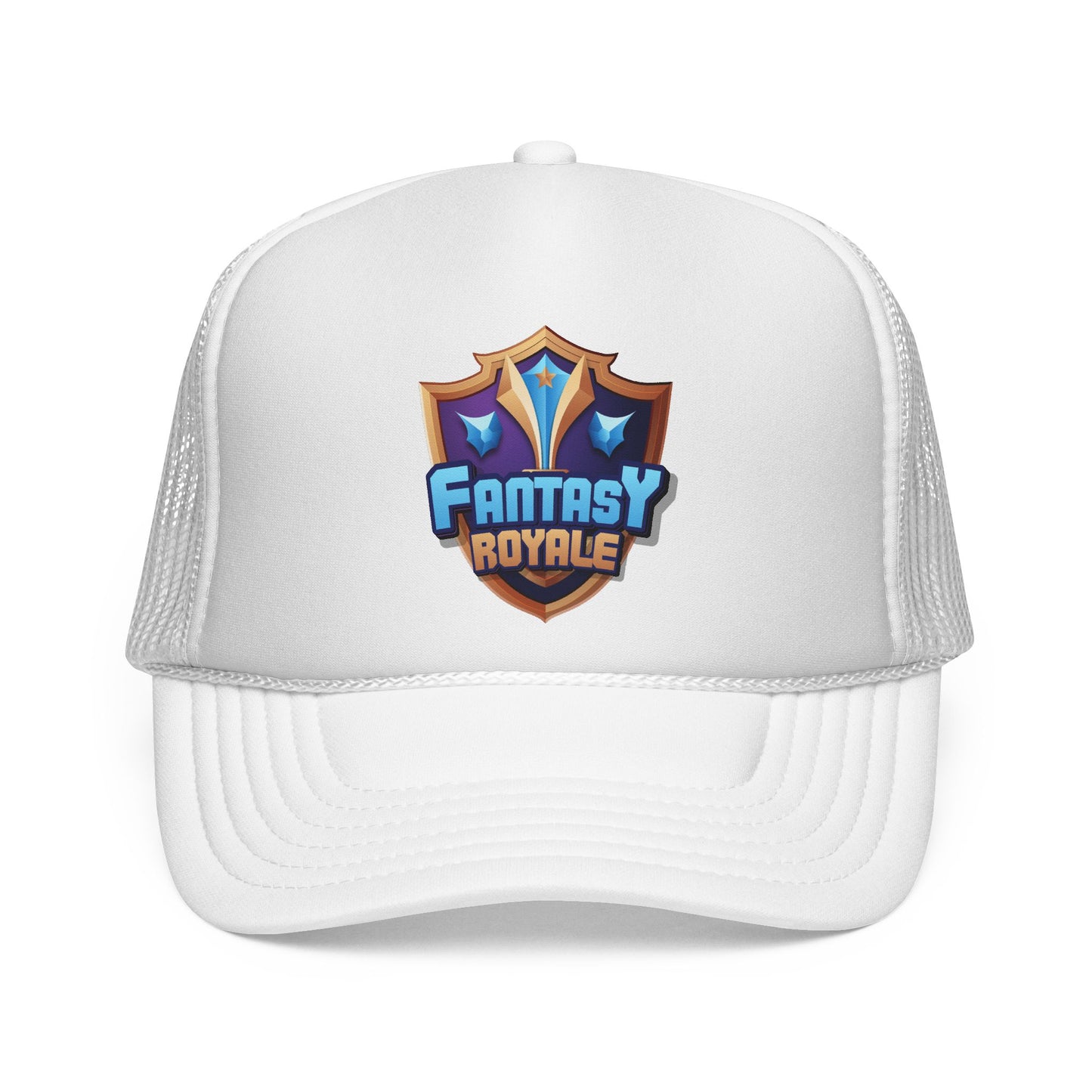 Fantasy Royale Trucker Cap — Gaming Logo Mesh Hat
