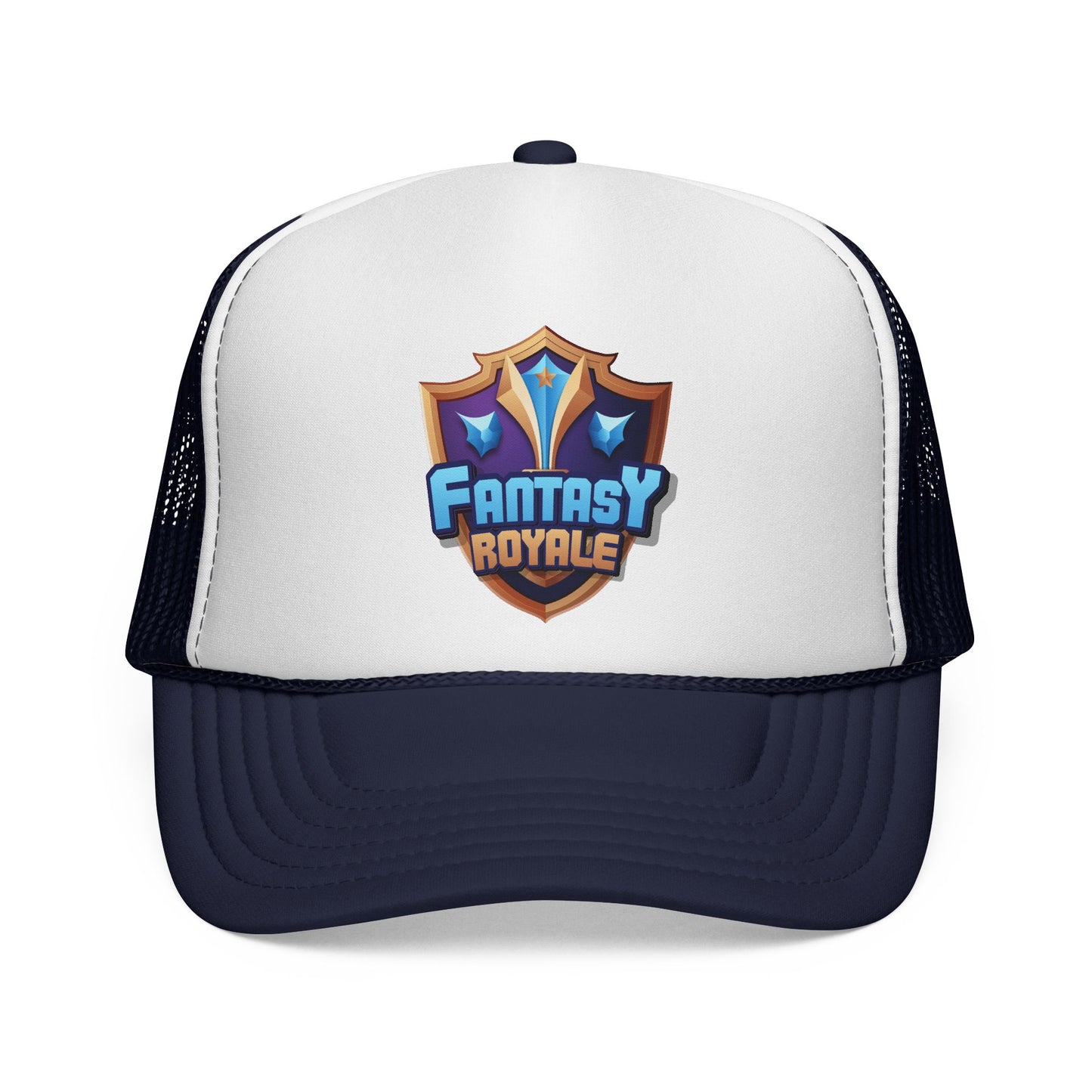 Fantasy Royale Trucker Cap — Gaming Logo Mesh Hat