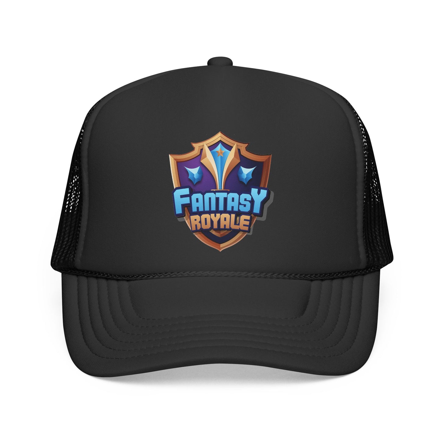 Fantasy Royale Trucker Cap — Gaming Logo Mesh Hat