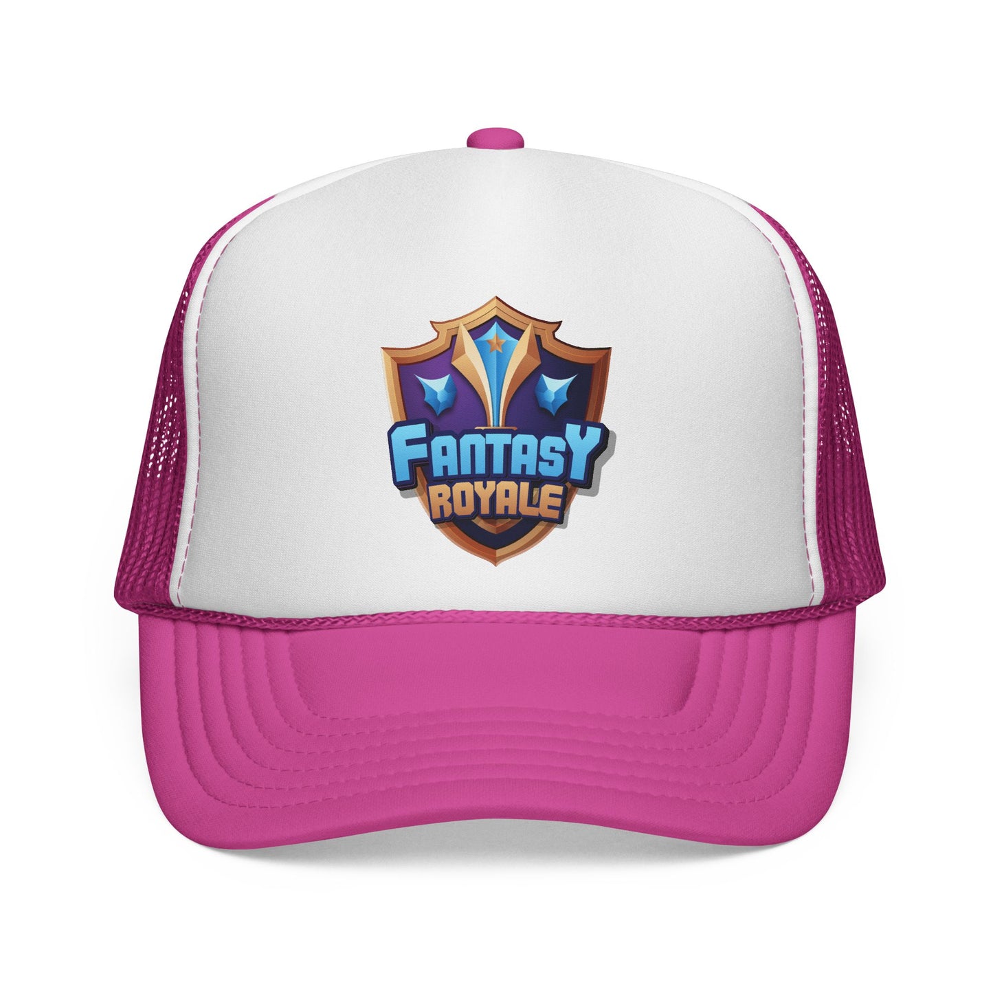 Fantasy Royale Trucker Cap — Gaming Logo Mesh Hat
