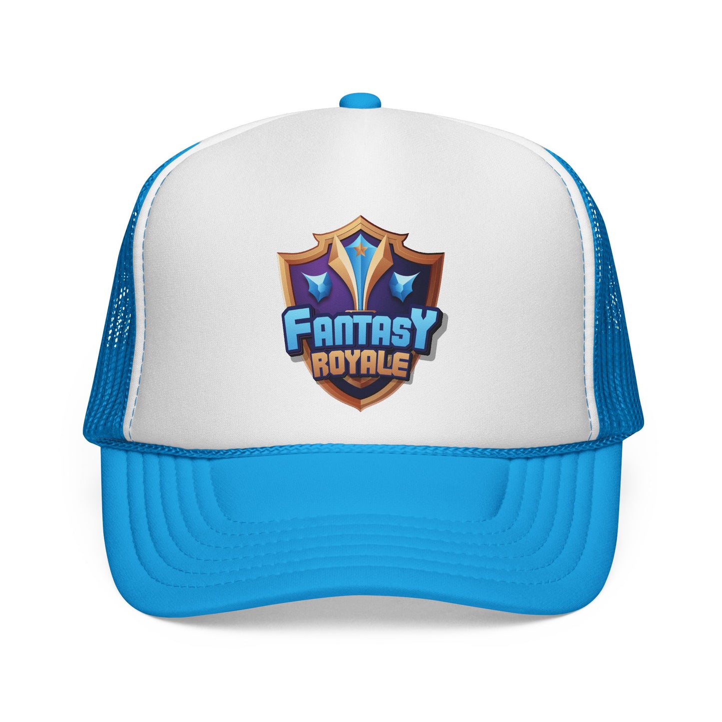 Fantasy Royale Trucker Cap — Gaming Logo Mesh Hat