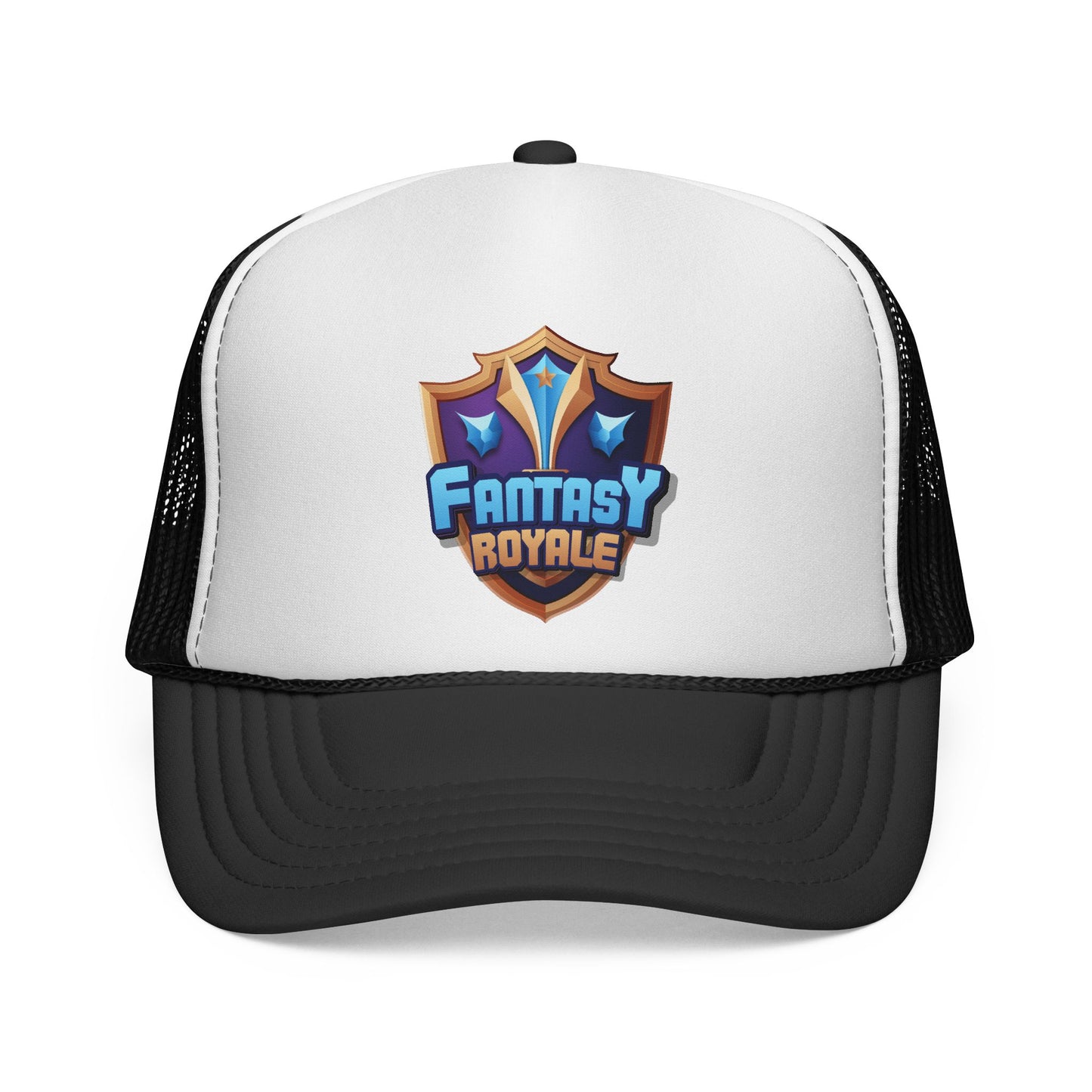 Fantasy Royale Trucker Cap — Gaming Logo Mesh Hat