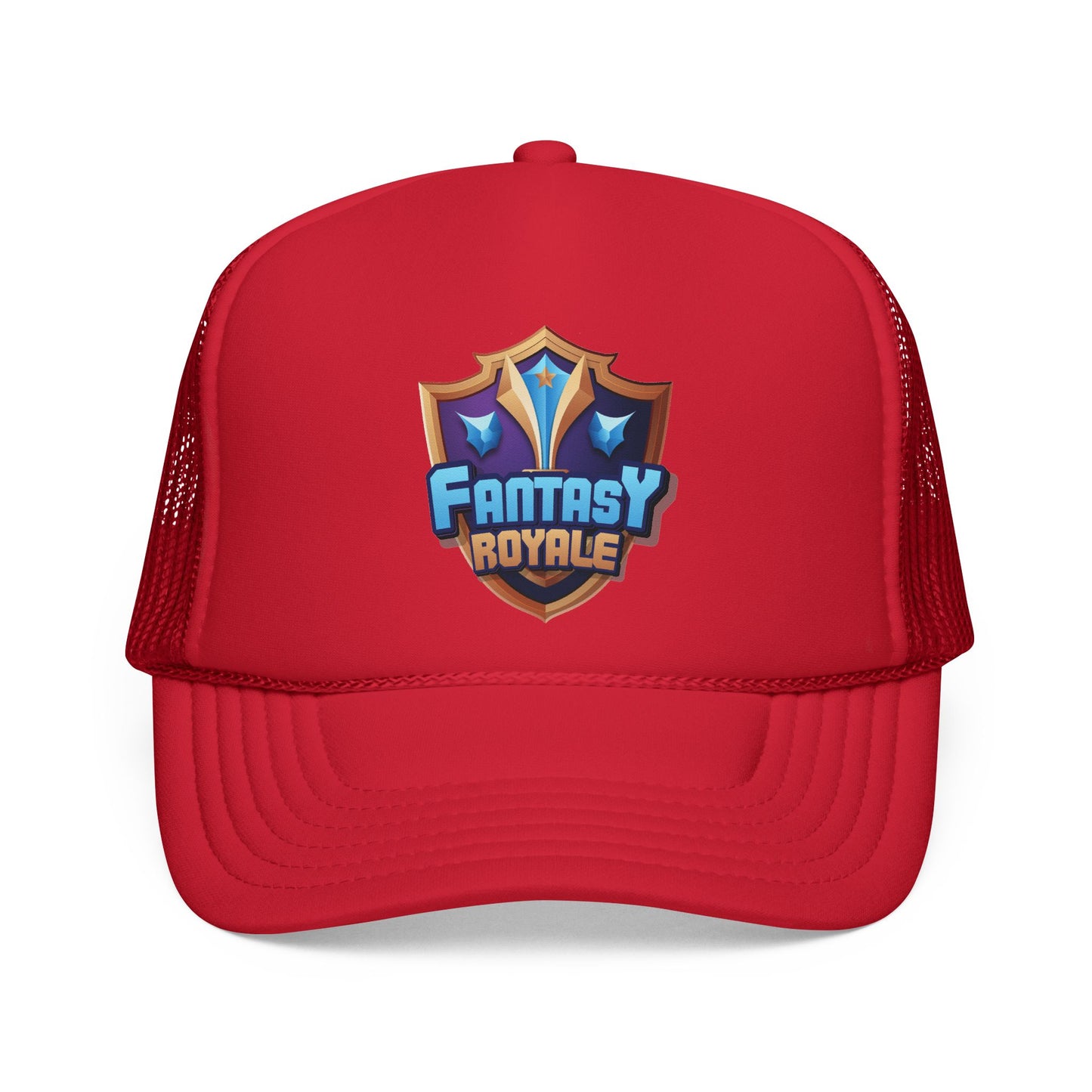 Fantasy Royale Trucker Cap — Gaming Logo Mesh Hat