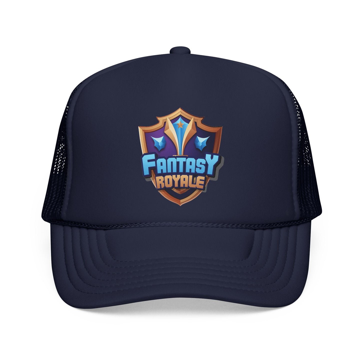 Fantasy Royale Trucker Cap — Gaming Logo Mesh Hat