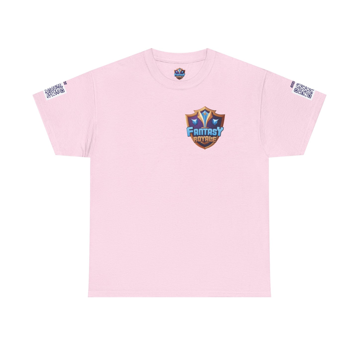 Fantasy Royale T‑Shirt — 'Scan Me to Start Earning Today' Gaming Logo Tee