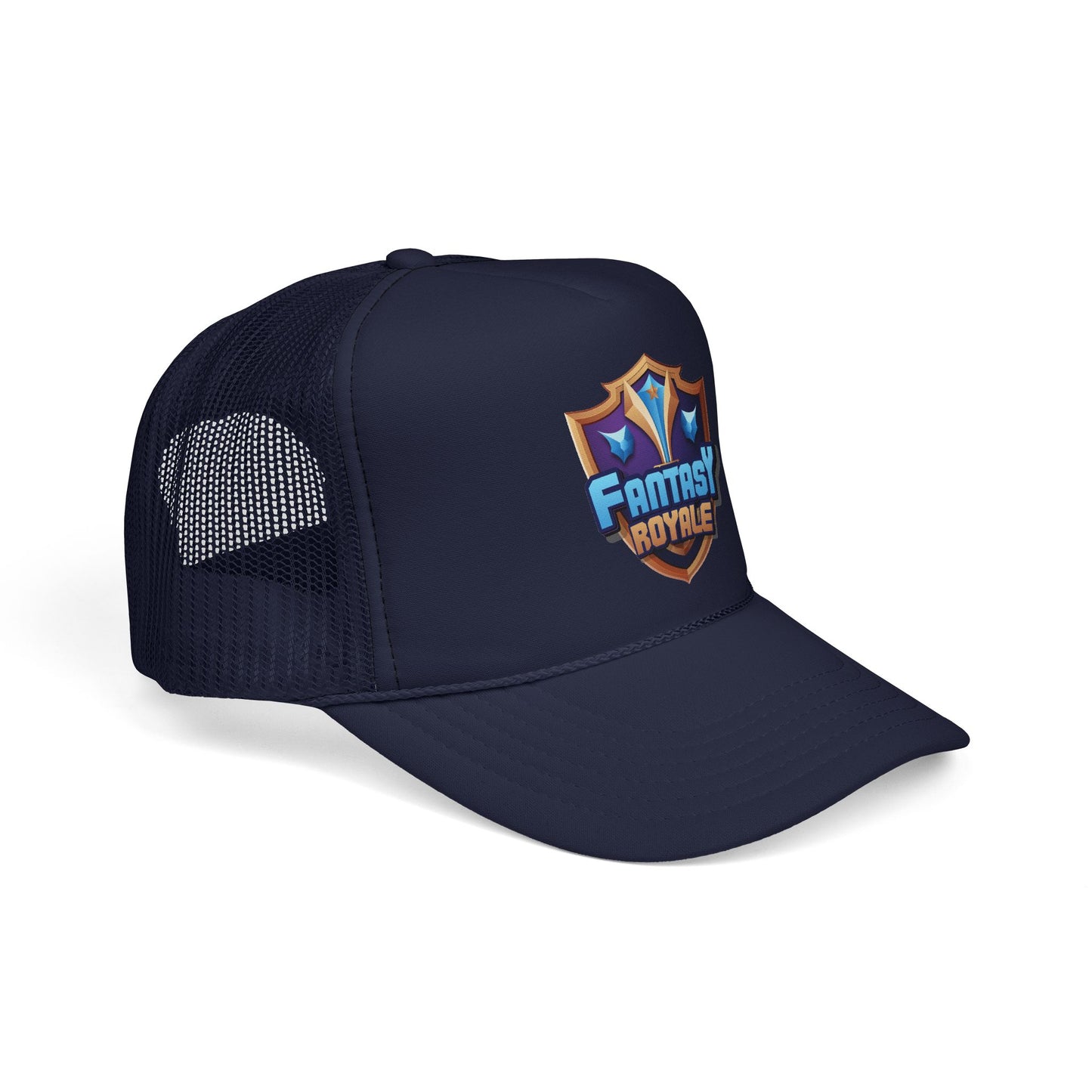 Fantasy Royale Trucker Cap — Gaming Logo Mesh Hat